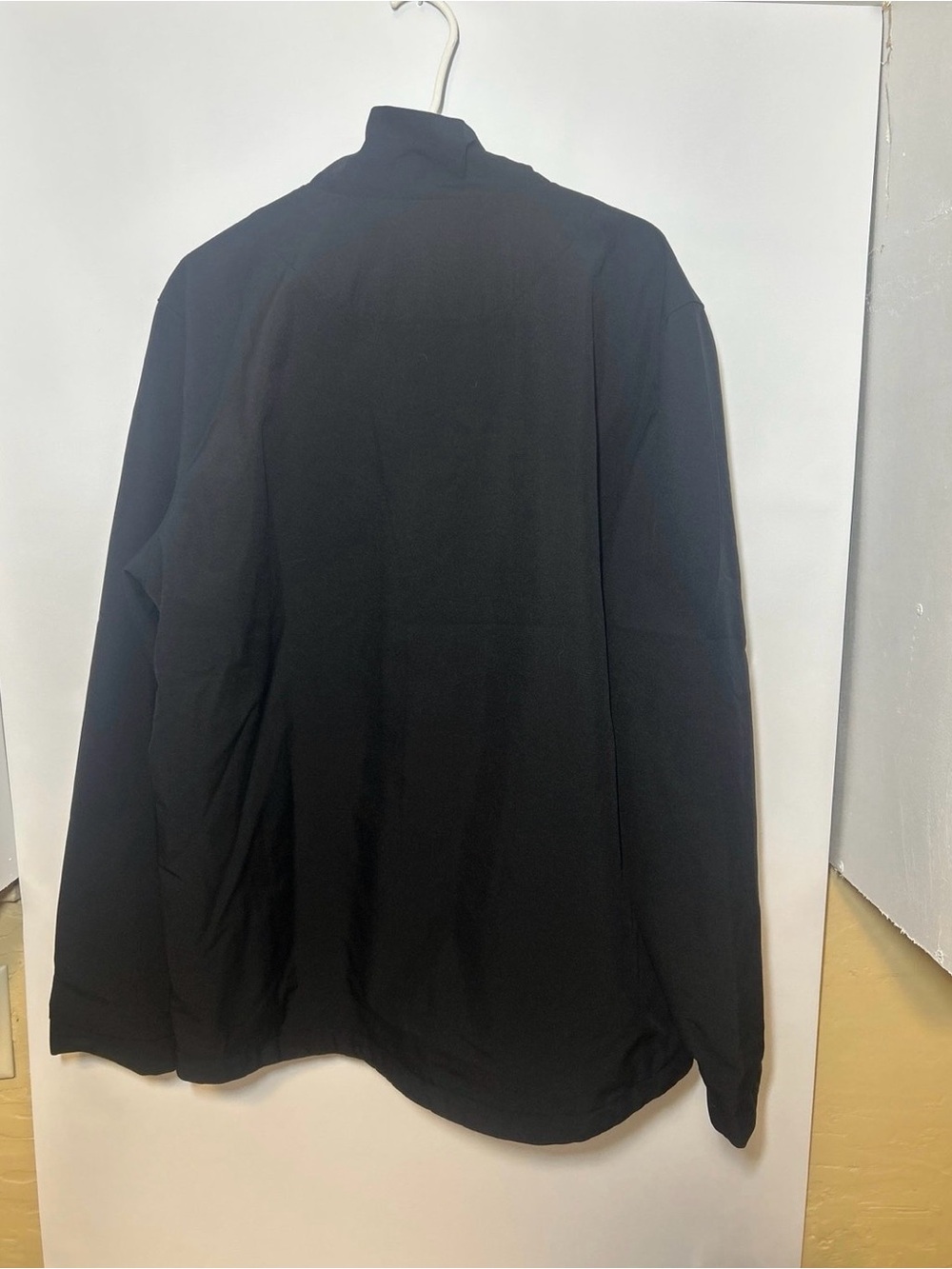 Black Steelers Full-Zip Men's Jacket with Yellow Trim - Picture 3 of 3